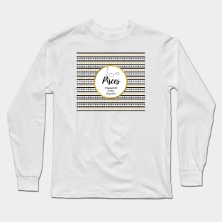 Zodiac Constellation | Pisces Long Sleeve T-Shirt